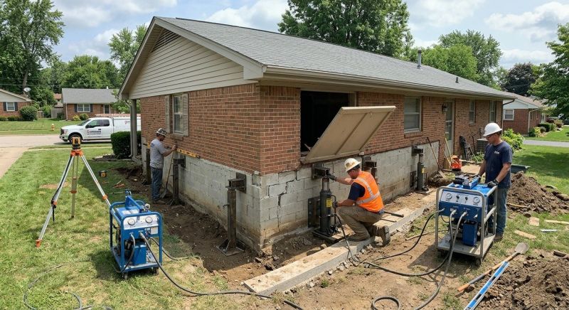 Home Foundation Leveling in Coopersville, MI