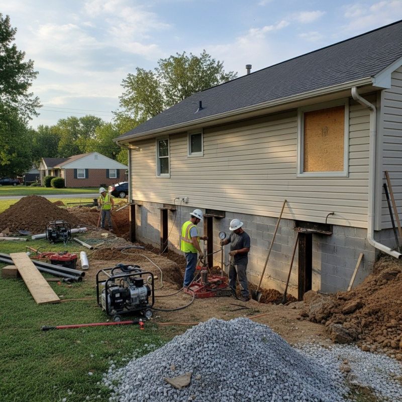 Home Foundation Repair in Zeeland, MI