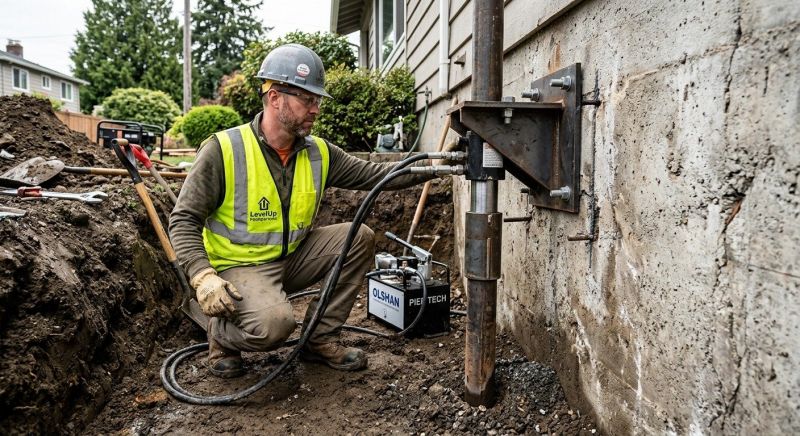House Foundation Leveling in Holland, MI