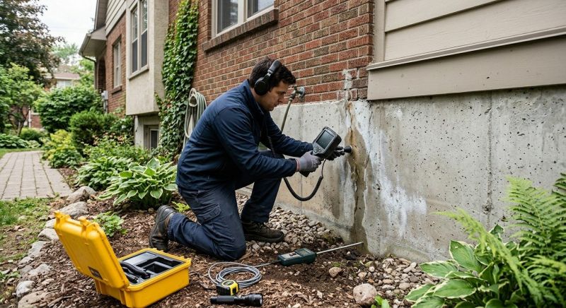 Leaking Foundation Repair in Holland, MI