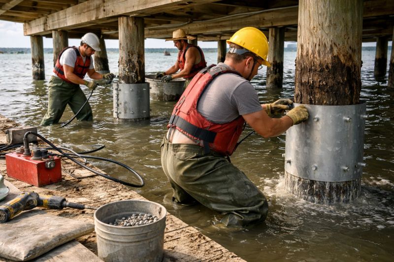 Piling Repair in Hudsonville, MI