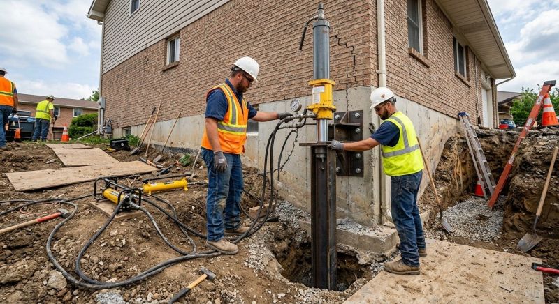 Settling Foundation Service in Grandville, MI