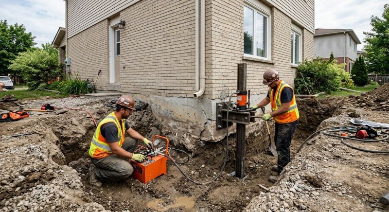 Sinking Foundation Lifting in Holland, MI