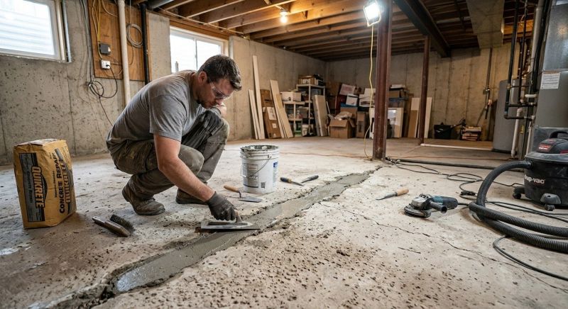 Slab Foundation Repair in Holland, MI
