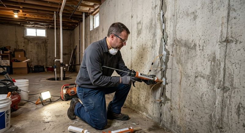 Structural Crack Repair in Holland, MI