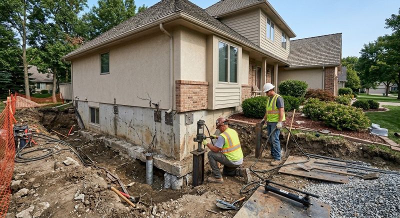 Structural Foundation Repair in Fennville, MI