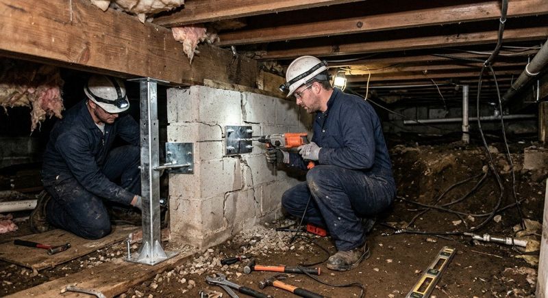 Structural Foundation Repair in Grand Haven, MI