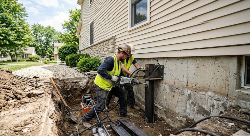 Structural Foundation Repair in Jenison, MI