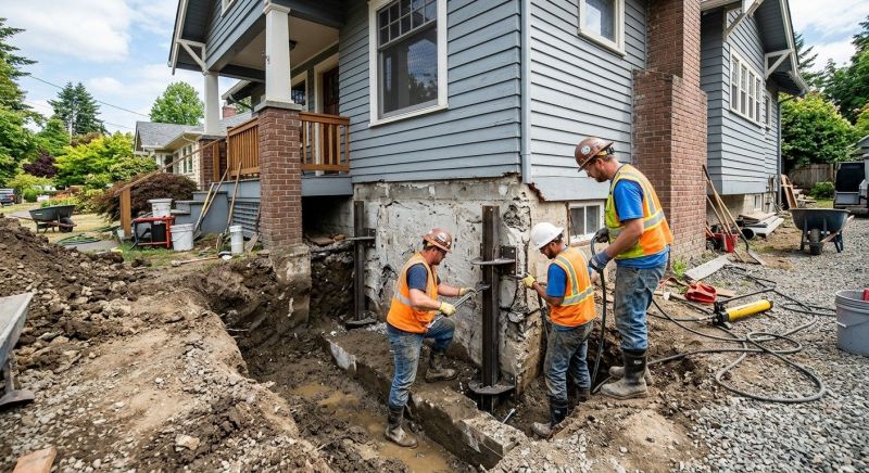 Structural Foundation Repair in Jenison, MI