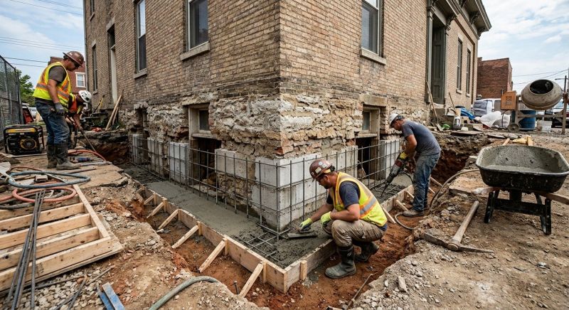 Underpinning Repair in Holland, MI